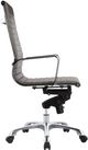 Moe's Home Collection Omega Grey Swivel High Back Office Chair-1