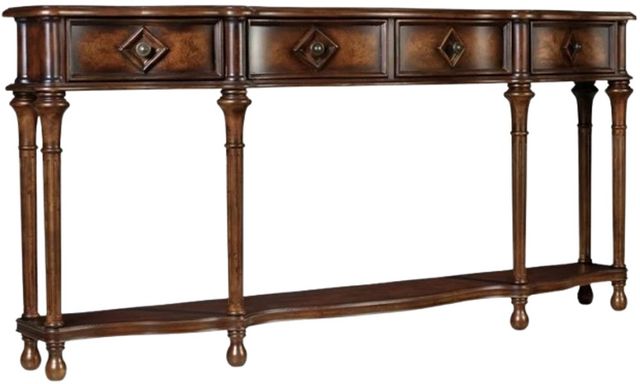 Hooker® Furniture Melange Dark Wood 72'' Hall Console-0