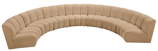 Meridian Furniture Infinity 7-Piece Camel Modular Sectional-3