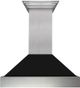 ZLINE 30" Matte Black Outdoor Wall Mounted Range Hood -0