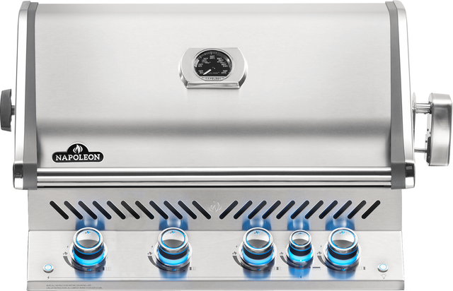 Napoleon Prestige® PRO™ Series 5-Burner Stainless Steel Built In Liquid Propane Gas Grill
