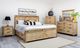 Mako Wood Furniture Queen Victoria Storage Bed-0
