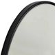 StyleCraft Black Oval 29" Mirror-1