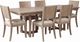 Liberty Furniture Proximity Place 7-Piece Barley/Barley Buff Double Pedestal Dining Set-0