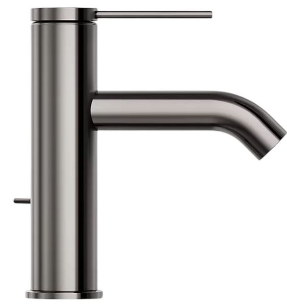 KOHLER® Components® Vibrant Titanium Single-Handle Bathroom Sink Faucet-2