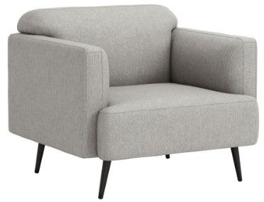 Zuo® Modern Amsterdam Light Gray Arm Chair-0