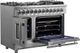 FORNO® Massimo 48" Stainless Steel Pro Style Dual Fuel Range-2