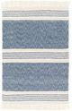 Surya Chamonix Dark Blue 50"x60" Throw Blanket-1