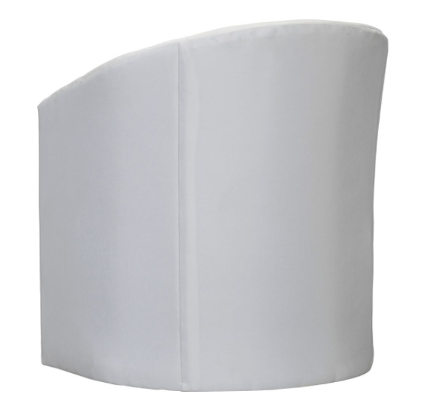 Lane Venture® Charlotte White Tub Dining Chair-1