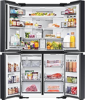 Dacor 36" 22.8 Cu. Ft. Graphite Stainless Counter Depth French Door Refrigerator with a Reveal™ Door-1