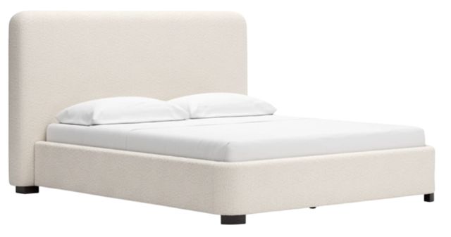 Signature Design by Ashley® Whittgate Beige California King Upholstered Panel Bed-0