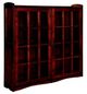 Fusion Designs Customizable Bungalow Mission Double Door Bookcase-0