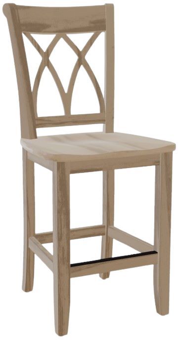 Mavin Customizable Adams 24" Side Bar Stool-0