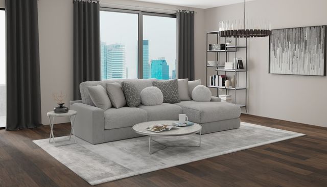 Jackson Furniture Canyon 2-Piece Gray/Platinum/Zinc Right-Arm Facing Sectional-1