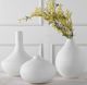 Uttermost® Apothecary 3-Piece White Vase Set-2