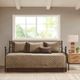 Olliix by Madison Park 6 Piece Brown Boone Reversible Daybed Cover Set-3