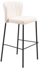 Zuo® Modern Linz Cream Barstool-0