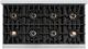 ZLINE 48" 6.7 cu. ft. Gas Range with 8 Burner DuoPro™ Cooktop and Dual Ovens in Stainless Steel-3