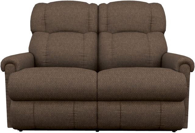 La-Z-Boy® Pinnacle Espresso Power Wall Reclining Loveseat with Headrest and Lumbar-1
