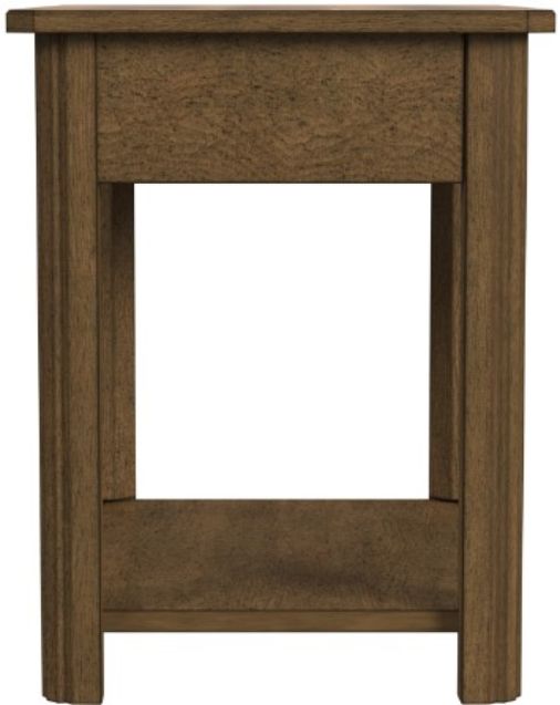 Null Furniture Bedford Hewn Oak Rectangular End Table-2