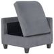 Homelegance® Walterboro 8-Piece Dark Modular Gray Sectional with Storage-4