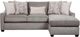 Behold™ Home St. Charles Granite Sofa Chaise-2
