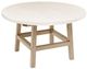 C R Plastic Generation Line Beige Cocktail Table-0