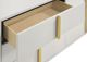 Coaster® Marceline Gold/White 6-Drawer Dresser-4