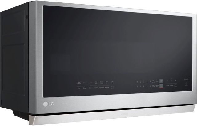 LG 2.1 Cu. Ft. PrintProof™ Stainless Steel Over The Range Microwave-2