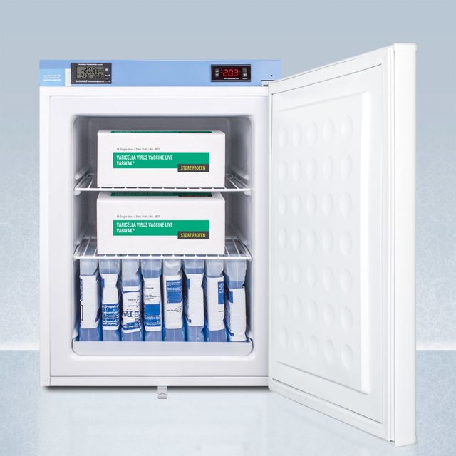 Accucold® by Summit® MED2 Series 19" 1.8 Cu. Ft. White Compact All Freezer-2
