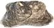 A & B Home Manuel Black/Gray Hand-Carved Zebra Onyx Bowl-0