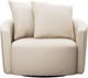 Four Hands Chloe Crypton Nomad Snow Swivel Chair-0