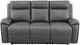 Steve Silver Co. Gaston Gray Manual Reclining Sofa with Drop-Down Console-3