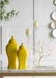 A & B Home Clear 18? Candle Holder-2