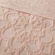 Olliix by Madison Park Blush Full/Queen Laetitia Tufted Cotton Chenille Medallion Fringe Coverlet Set-4
