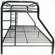 ACME Furniture Tritan Black Twin Over Full Youth Bunk Bed-4