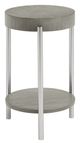 Najarian Furniture Manhattan Gray Spot Table-0