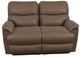 La-Z-Boy® Trouper Whiskey Manual Reclining Loveseat-1