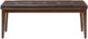 Intercon Kona Brown/Raisin Dining Bench-0
