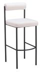 Zuo® Modern Livorno Ivory Barstool-0