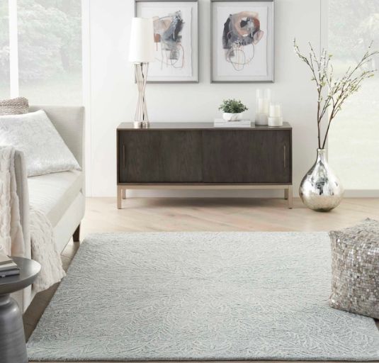 Nourison Home™ Ma30 Star Light Blue 5'x7' Area Rug-1