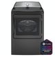 GE Profile™ 7.4 Cu. Ft. Diamond Gray Front Load Natural Gas Dryer -2