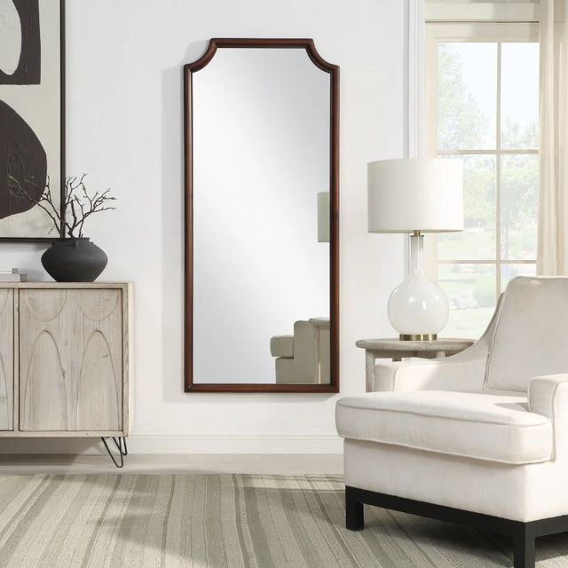 Renwil® Otara Walnut Full Length Mirror-1