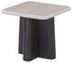 ACME Furniture Jacory Bottocino Marble Top End Table with Espresso Base-0