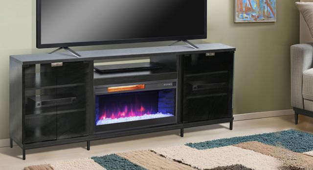 Sunny Designs™ Napa Black Oak 70" Console-1