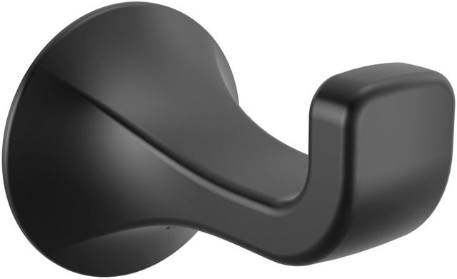 Delta Lineax™ Matte Black Robe Hook-0
