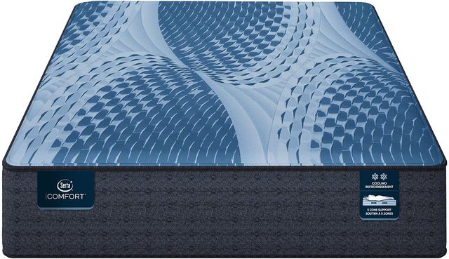 Serta® iComfort™ Zeta 14" Memory Foam Plush Smooth Top Queen Mattress-2