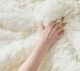 Olliix by Intelligent Design Malea Ivory Twin/Twin XL Shaggy Faux Fur Comforter Mini Set-2