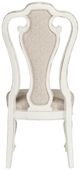 Liberty Furniture Magnolia Manor Antique White/Ivory Splat Back Upholstered Side Chair-4