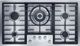 Miele KM2355LP 36 Inch Gas Cooktop-0